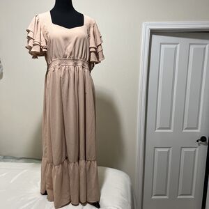 Shop Stevie Paulina Maxi XL Dress NWT fairy feminine cottagecore fairy romantic